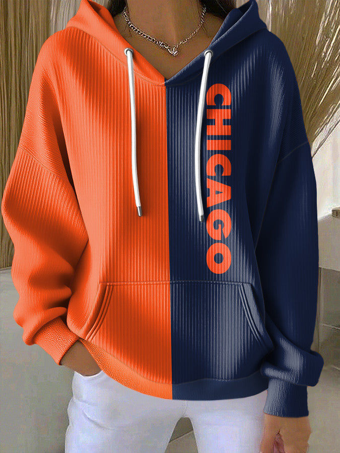Chicago Football Hoodie Game Day Clothes CB Merch Best Gift For Wife - Thriftgiftshop