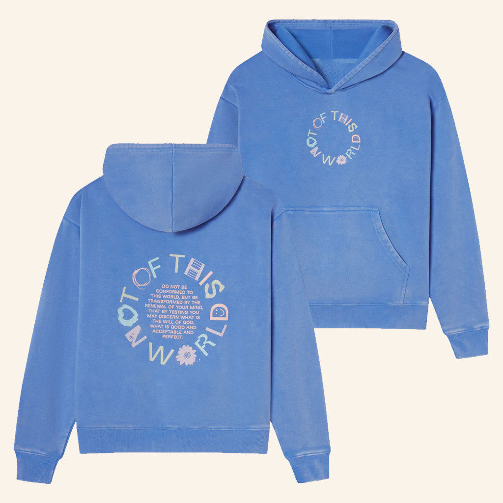 Christian Merch Not of This World Hoodie Christmas Gift Ideas For Wife - Thriftgiftshop