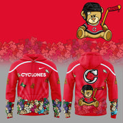 Cincinnati Cyclones Teddy Bear Toss Night 2025 Hoodie Cincinnati Cyclones Merch Gifts For Son - Thriftgiftshop