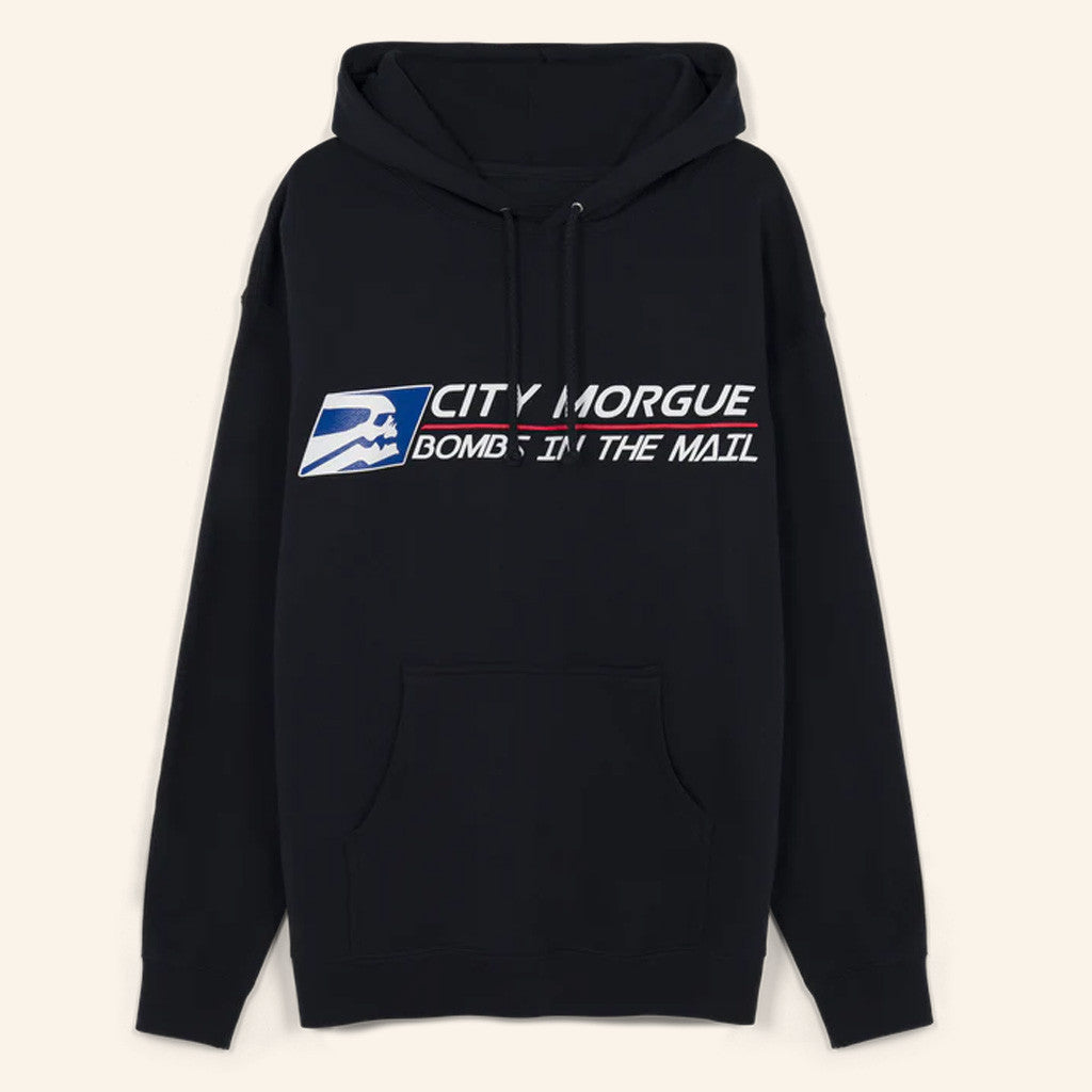 City Morgue Merch Bombs In The Mail Courier Hoodie Gifts For Hip Hop Fans - Thriftgiftshop