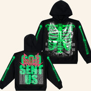 City Morgue Merch God Send Us Tour Hoodie Gifts For Hip Hop Heads - Thriftgiftshop