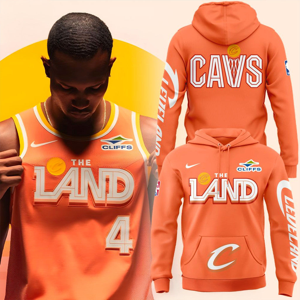 Cleveland Cavaliers 2025 2026 Cavs City Hoodie Cleveland Cavaliers Merch Gifts For Fans - Thriftgiftshop