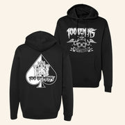 Closed Casket Activities Merch 100 Demons Spade Hoodie Gifts Ideas For Music Fans - Thriftgiftshop