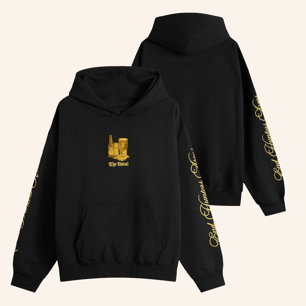 CLOTHBASE Merch End The Usual Hoodie Birthday Presents For Friends - Thriftgiftshop