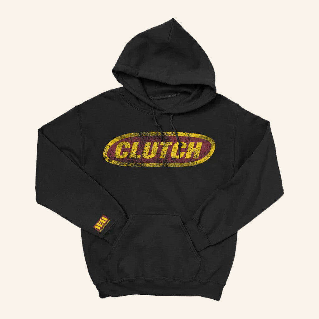 Clutch Merch Classic Logo Distressed Hoodie Xmas Gifts For Him - Thriftgiftshop