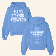 Cole Swindell Merch Blue Make Heaven Crowded Hoodie Best Gifts For Music Lovers - Thriftgiftshop