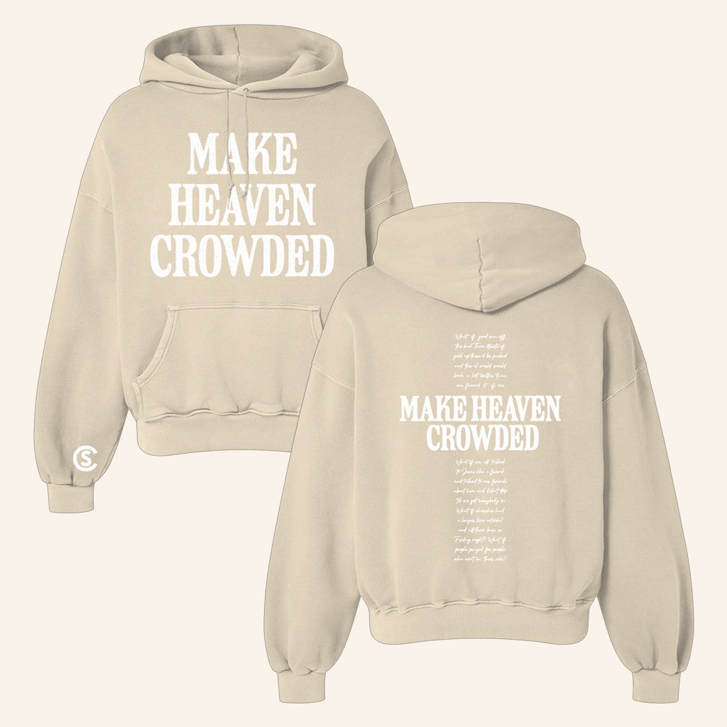 Cole Swindell Merch Make Heaven Crowded Hoodie Gifts For Music Lovers - Thriftgiftshop