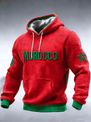 Come On Morocco Hoodie Morocco Moroccan Star Emblem Hoodie Gifts For Brother - Thriftgiftshop
