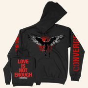Converge Merch Love Is Not Enough Dark Angel Hoodie Christmas Gifts For Boyfriend - Thriftgiftshop