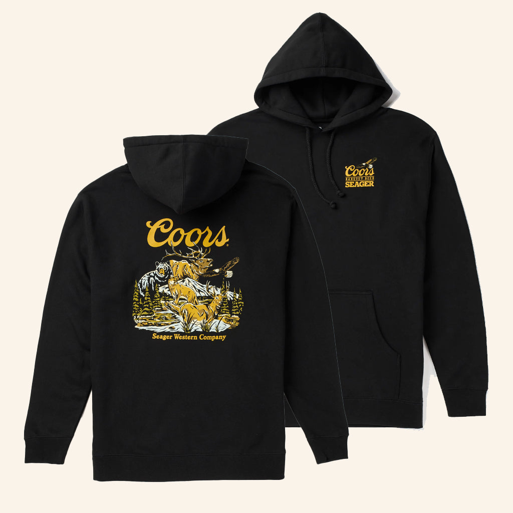 Coors Banquet Merch Seager X Coors Banquet Preserve Hoodie Best Gifts For Husband - Thriftgiftshop