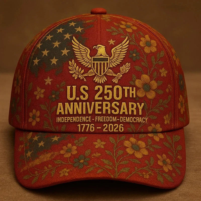 Copy of United States Of America 250 Years Hat Colorful Star And Bell Cap Present For Man