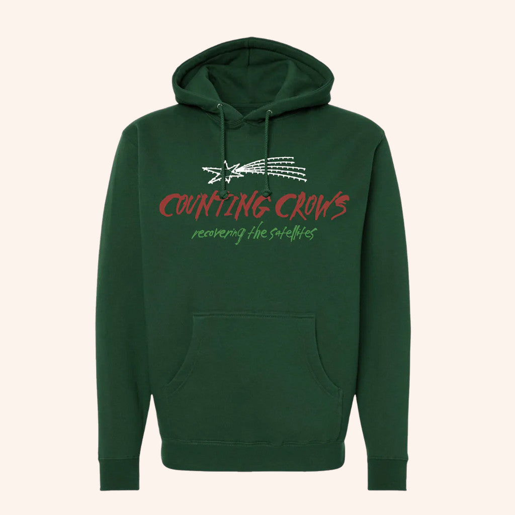 Counting Crows Merch Recovering The Satellites Hoodie Gifts For Rock Band Fans - Thriftgiftshop