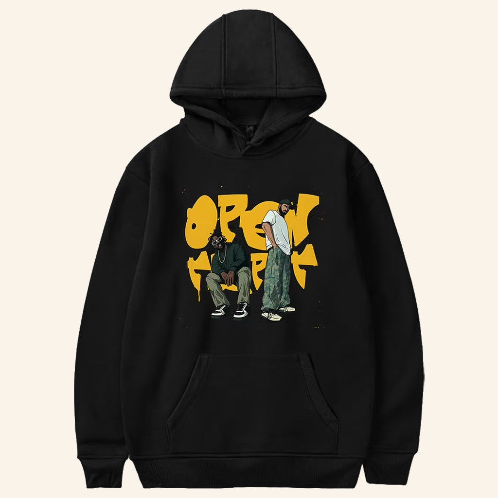 Crankdat Merch Crankdat X Juicy J Open The Pit Hoodie Gifts For Music Fans - Thriftgiftshop