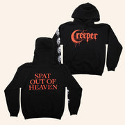Creeper Cult Merch Spat Out Of Heaven Hoodie Gifts For Music Enthusiasts - Thriftgiftshop