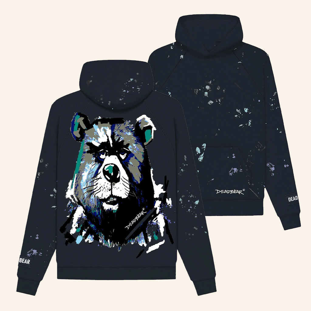 Crepdog Crew Merch Deadbear Grumpy Bear Hoodie Deadbear Merch Gifts For Him - Thriftgiftshop