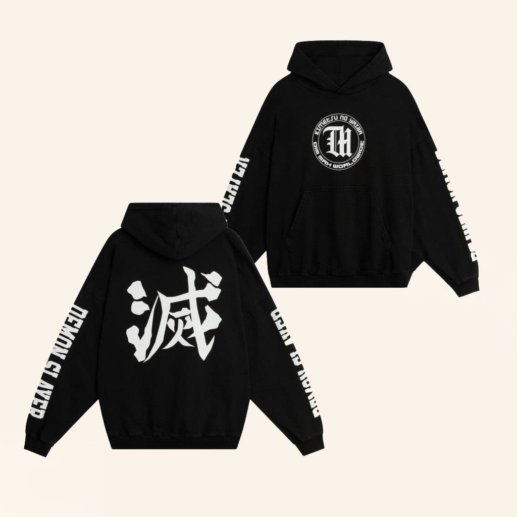 Crunchyroll Merch Kimetsu No Yaiba X Dim Mak Demon Slayer Corps Hoodie Him Gifts - Thriftgiftshop