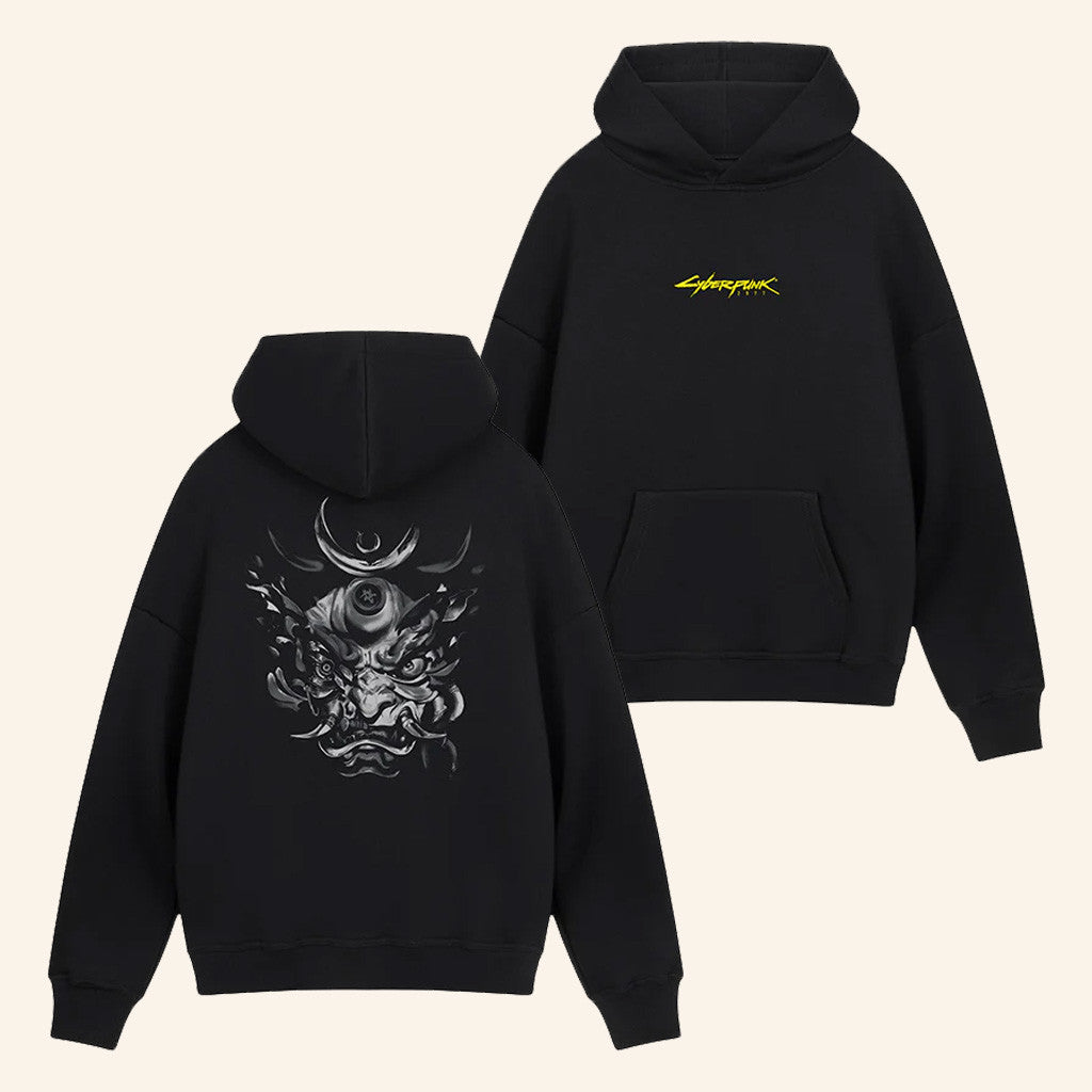 Cyberpunk 2077 Merch Cyberpunk 2077 Samurai Hoodie Birthday Gift For Husband - Thriftgiftshop