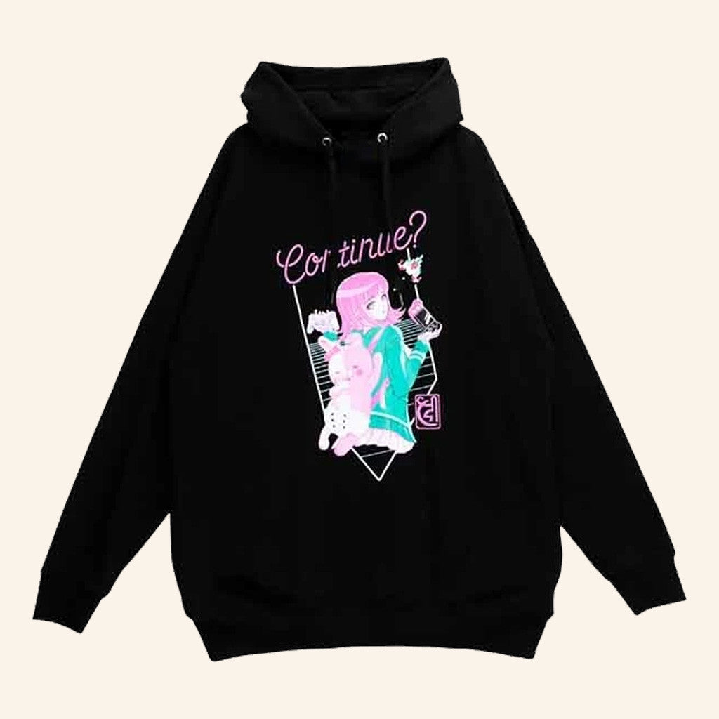 Danganronpa Merch Listen Flavor X Danganronpa Chiaki Nanami's Continue Hoodie Gifts For Wife - Thriftgiftshop
