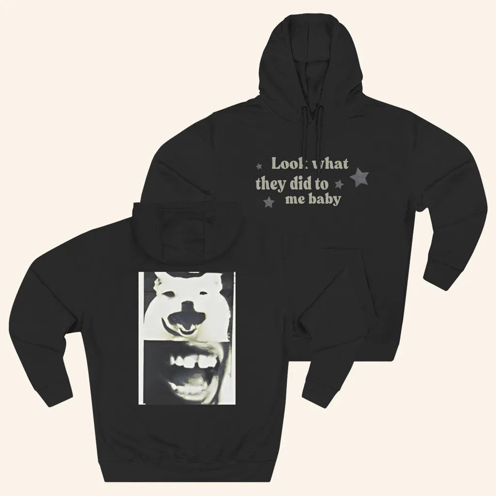 Daniel Caesar Merch Look What They Did To Me Baby Hoodie Gifts For Dudes - Thriftgiftshop