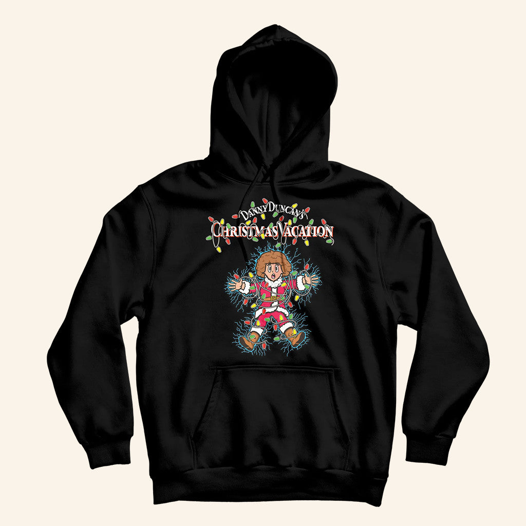Danny Duncan Merch Danny Duncan Christmas Vacation Black Hoodie Xmas Gifts For Husband - Thriftgiftshop