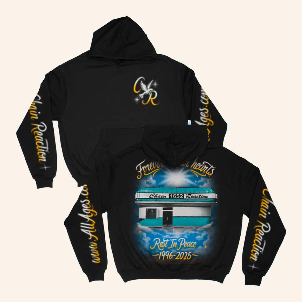 Das Bootleg Merch 1652 W Lincoln Hoodie Rest In Peace Chain Reaction Hoodie Gifts For Fans - Thriftgiftshop