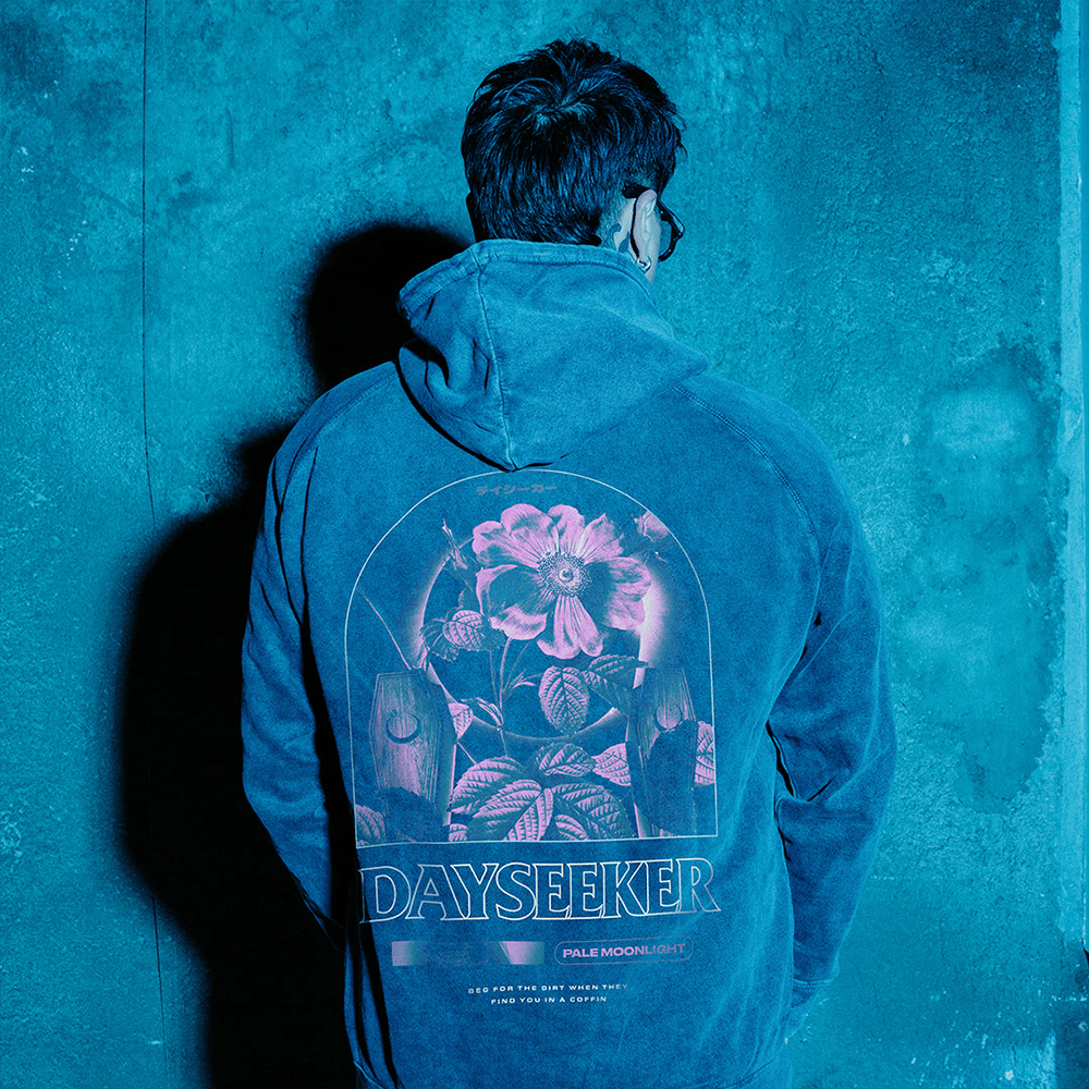Dayseeker Merch Pale Moonlight Acid Wash Hoodie Stepdad Gifts For Father's Day - Thriftgiftshop