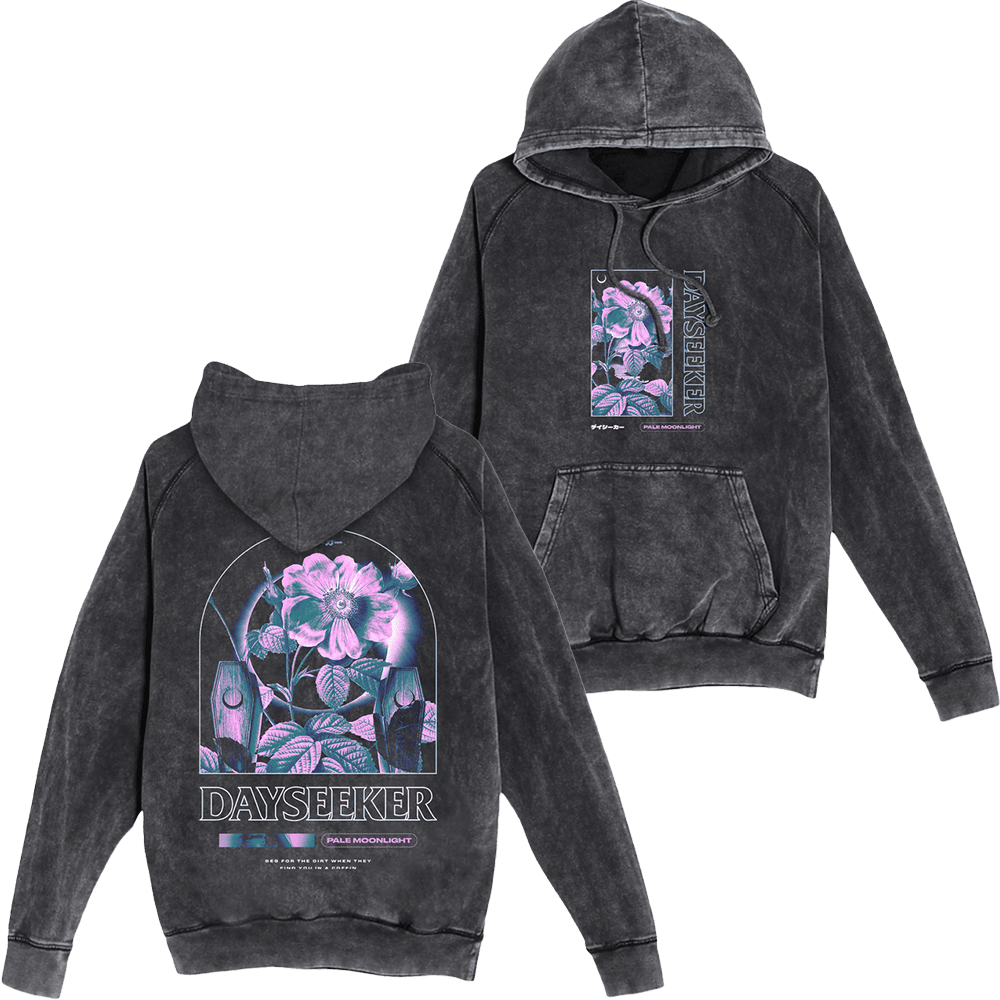 Dayseeker Merch Pale Moonlight Acid Wash Hoodie Stepdad Gifts For Father's Day - Thriftgiftshop