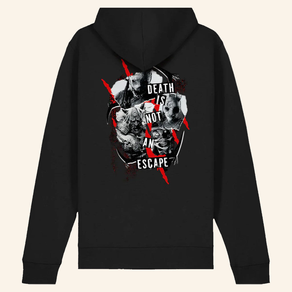 Dead By Daylight Merch Death Is Not An Escape Hoodie Gift Ideas For Husband - Thriftgiftshop