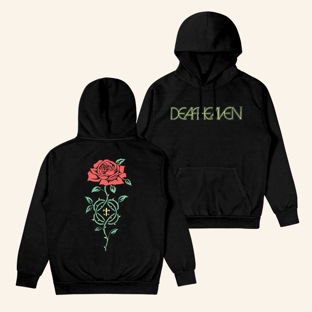 Deafheaven Merch Rose Hoodie Christmas Gift Ideas For Girlfriend - Thriftgiftshop