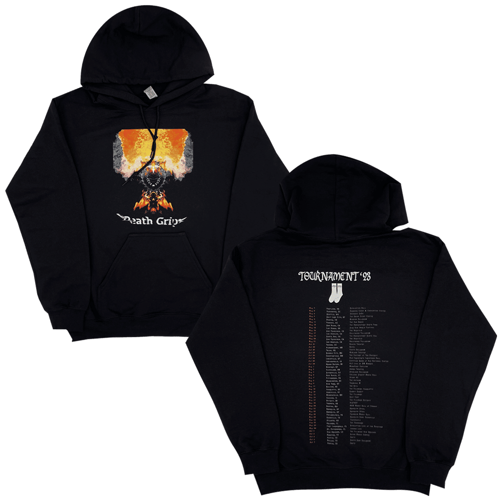Death Grips Merch Death Grips Tech Death Metal Tour Hoodie Gifts For Band Fans - Thriftgiftshop