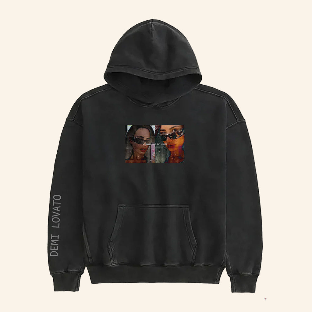 Demi Lovato Merch Kiss Hoodie Music Lover Gift Ideas For Him - Thriftgiftshop