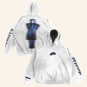 Demi Lovato Merch Revamped White Hoodie Best Gifts For Music Lovers - Thriftgiftshop