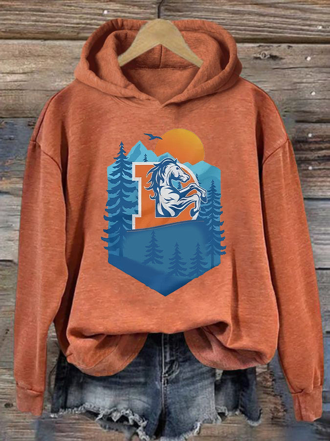 Denver Football Hoodie Game Day Clothing Denver Pride DB Merch Gift Ideas For Daughter - Thriftgiftshop