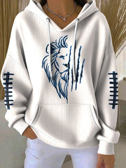 Detroit Football Hoodie Detroit Pride Merch Game Day Women's Apparel - Thriftgiftshop