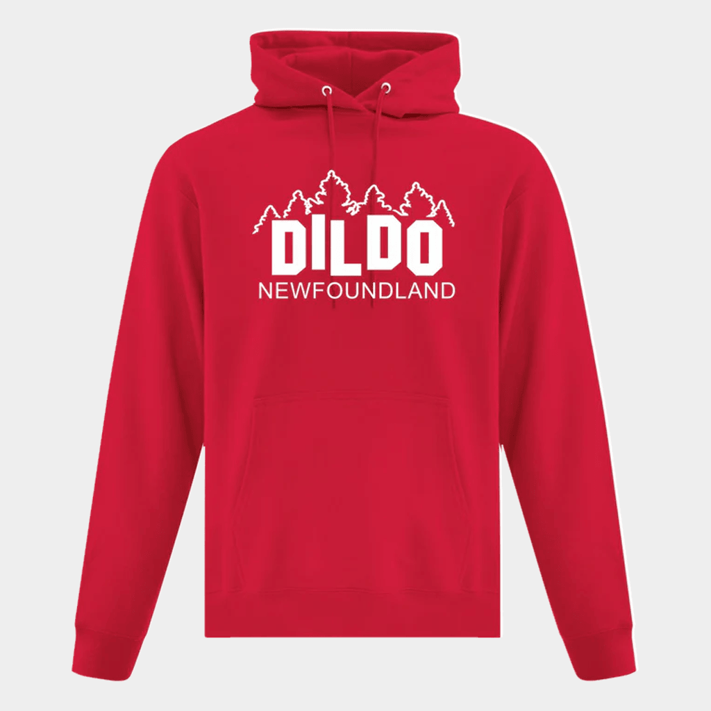 Dildo Newfoundland Merch Dildo Hill Sign Hoodie Unique Gifts For Friends - Thriftgiftshop