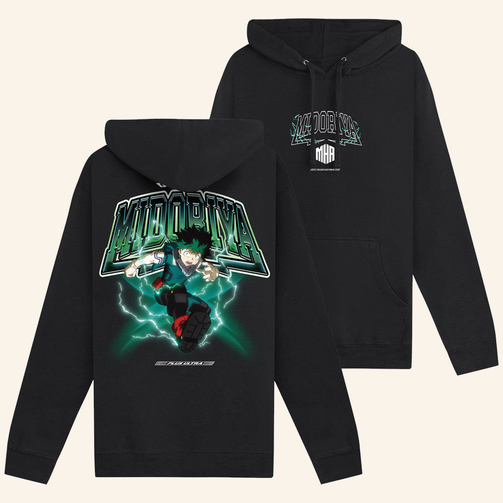 Dim Mak x My Hero Academia Merch Deku Hoodie Gifts For Anime Lovers - Thriftgiftshop