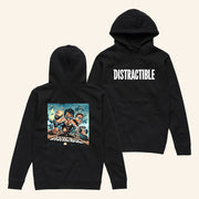 Distractible Merch Black Hoodie Christmas Gifts For Husband - Thriftgiftshop