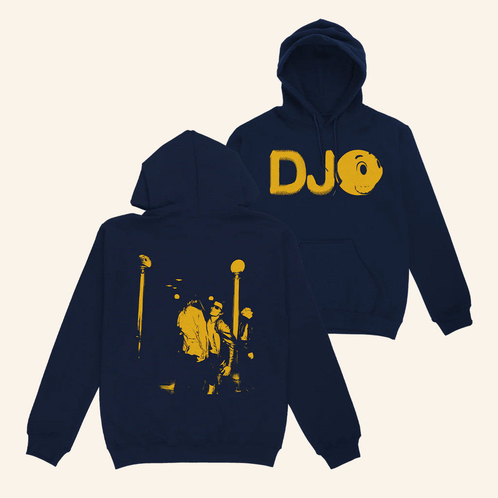 DJO Music Merch Smiley Face Logo Hoodie Best Gifts For Music Lovers - Thriftgiftshop