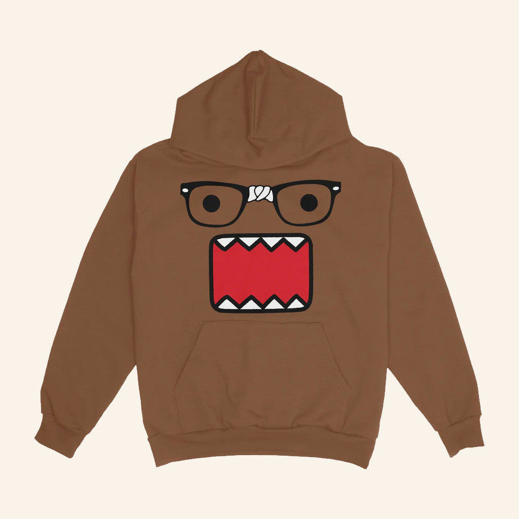 Domo Kun Merch Nerd Glasses Hoodie Gift Ideas For Boyfriend - Thriftgiftshop