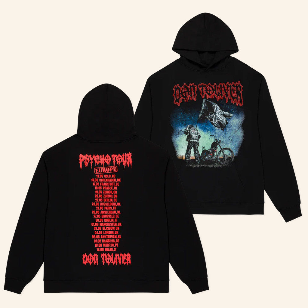 Don Toliver Merch Psycho Tour Hoodie Hardstone Psycho Merch Presents For Hip Hop Lovers - Thriftgiftshop