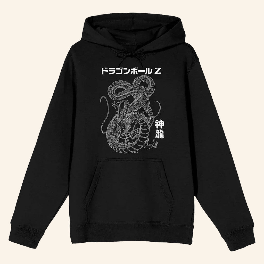 Dragon Ball Z Merch Shenron Hoodie Birthday Present For Anime Lover - Thriftgiftshop