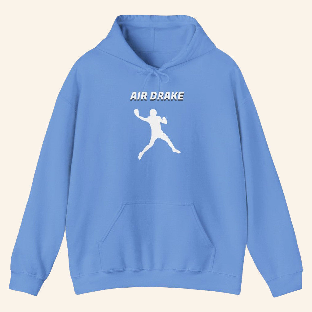 Drake Maye Lovers Merch Air Drake Hoodie UNC Unique Gifts For Football Fans - Thriftgiftshop