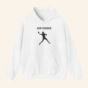 Drake Maye Lovers Merch Air Drake Hoodie White Cool Gift For Brother - Thriftgiftshop