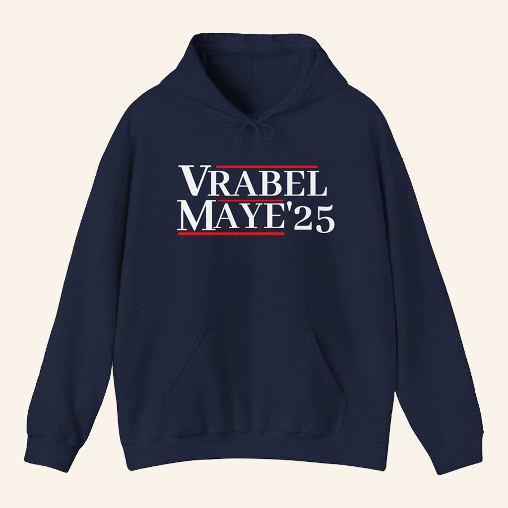 Drake Maye Lovers Merch Vrabel Maye 25 Campaign Hoodie Gift Ideas For Brother - Thriftgiftshop