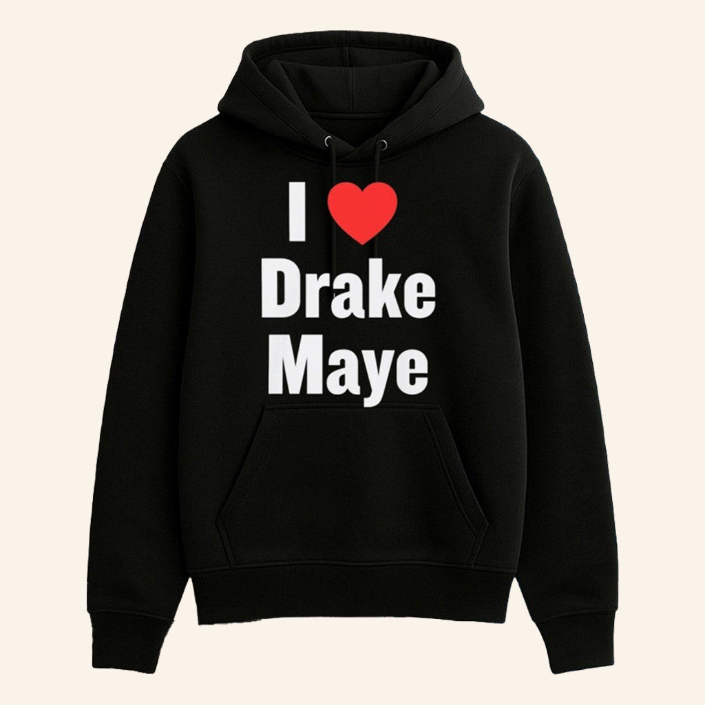 Drake Maye Lovers Merch Will Campbell I Love Drake Maye Hoodie Gifts For Sister - Thriftgiftshop
