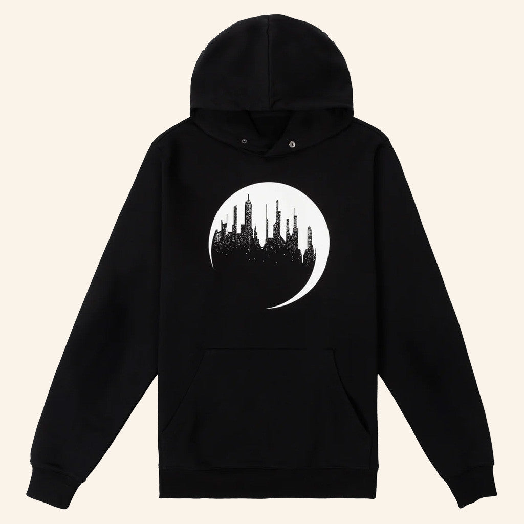 Dropout TV Merch Unsleeping City Glow In The Dark Hoodie Christmas Gifts For Husband - Thriftgiftshop