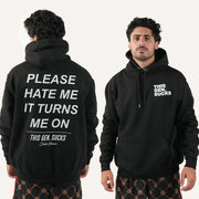 Duke Gomez Merch Please Hate Me It Turns Me On Hoodie Gifts For Boyfriend - Thriftgiftshop
