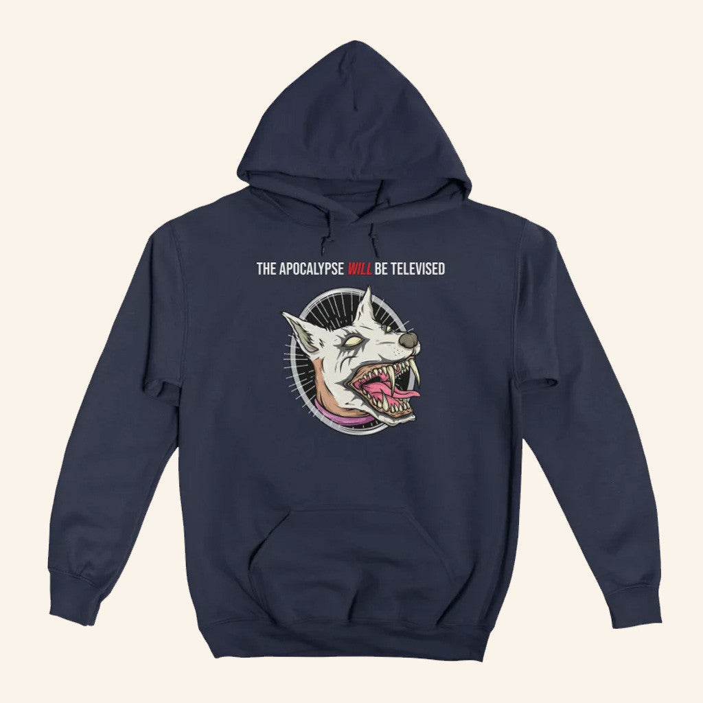 Dungeon Crawler Carl Merch Danger Dingo Hoodie The Apocalypse Will Be Televised Hoodie Gifts - Thriftgiftshop