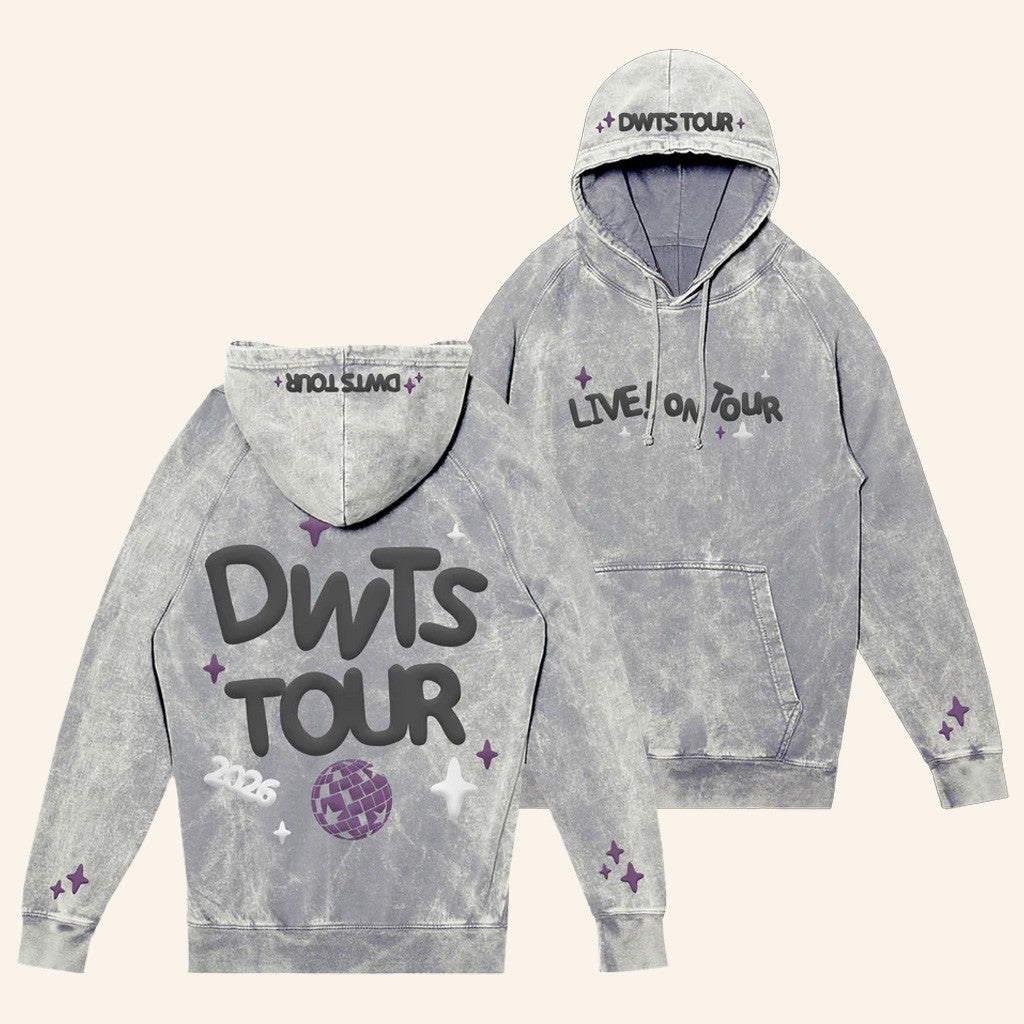 DWTS Merch DWTS Live On Tour Hoodie Unique Gifts For Boyfriend - Thriftgiftshop