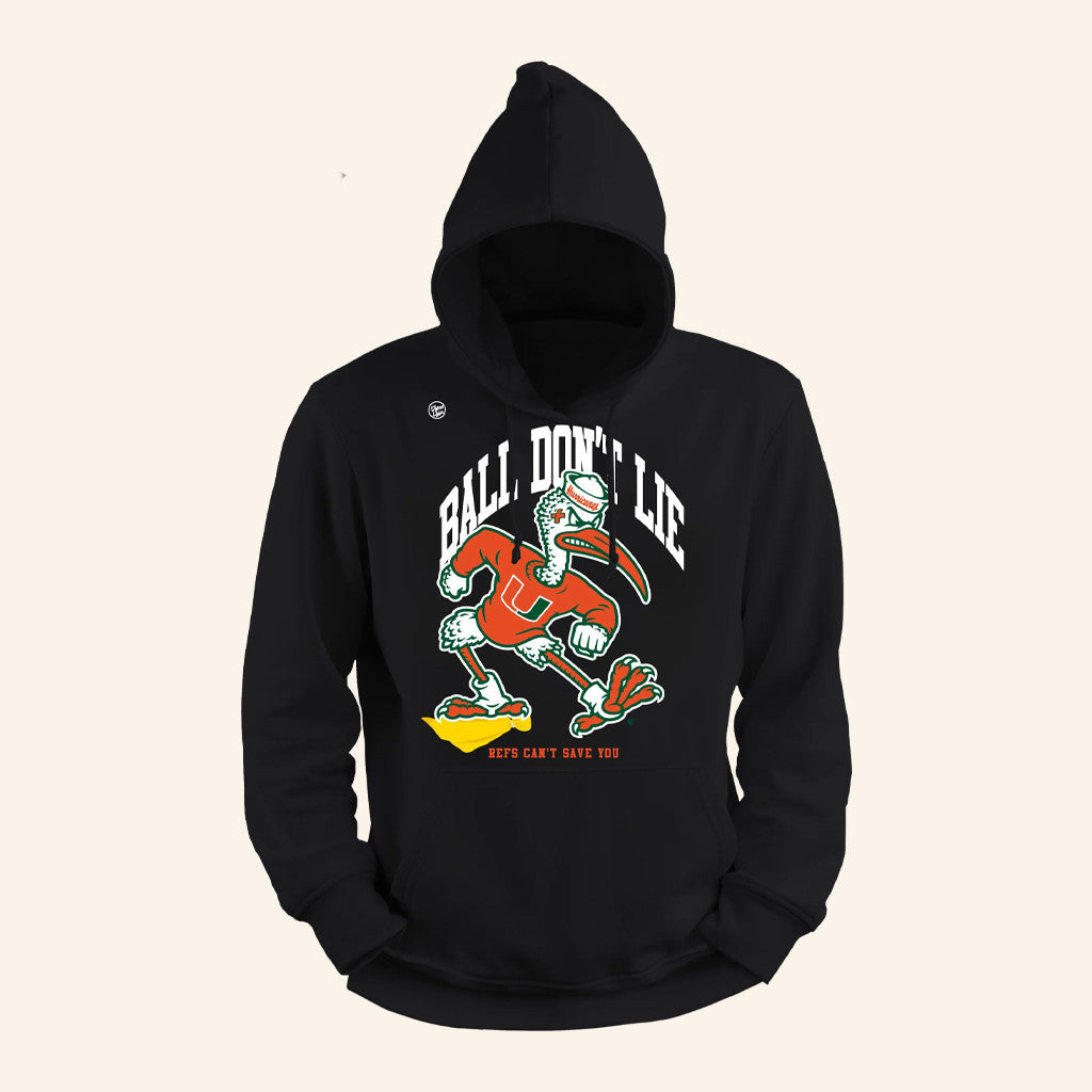 Dyme Lyfe Merch Miami Football Ball Don't Lie Hoodie Best Gifts For Football Fans - Thriftgiftshop